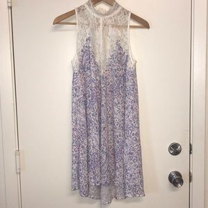 NWT En Creme High Neck Sleeveless Dress